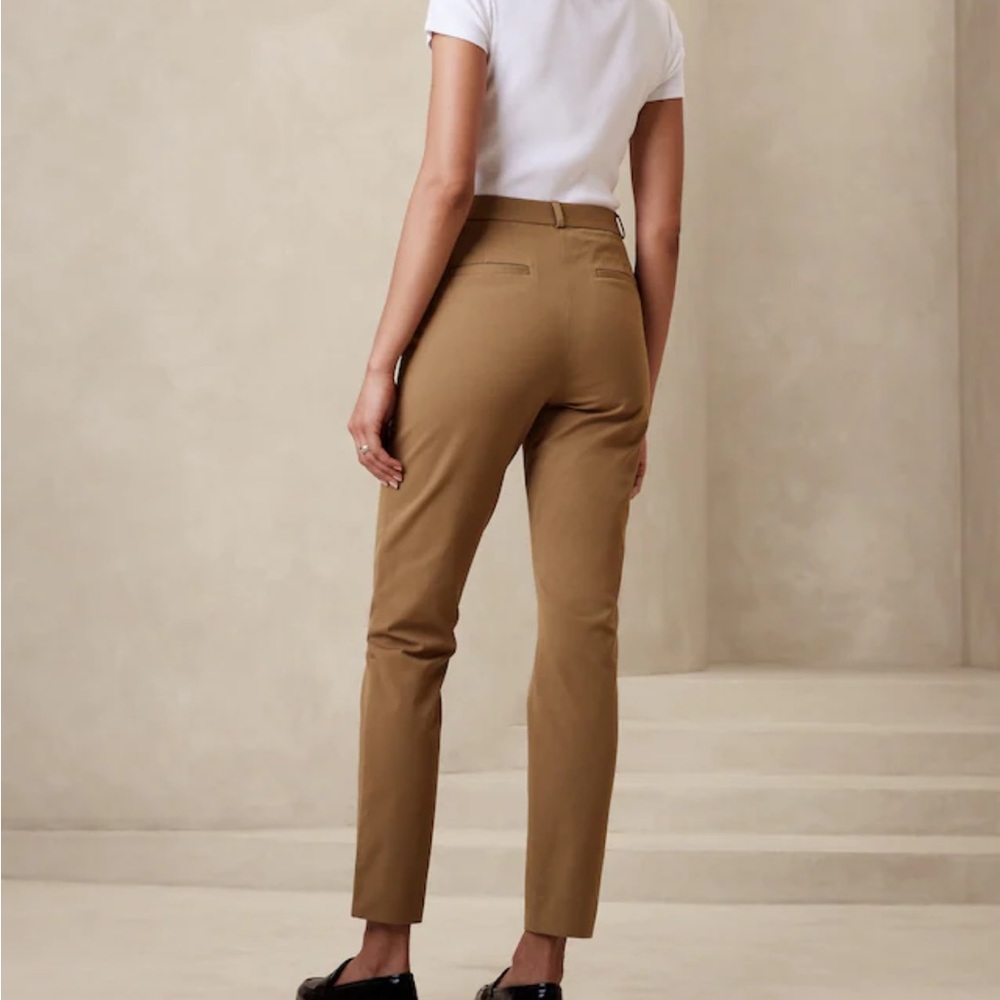 Banana Republic SLOAN SLIM PANT Plateau Beige Camel